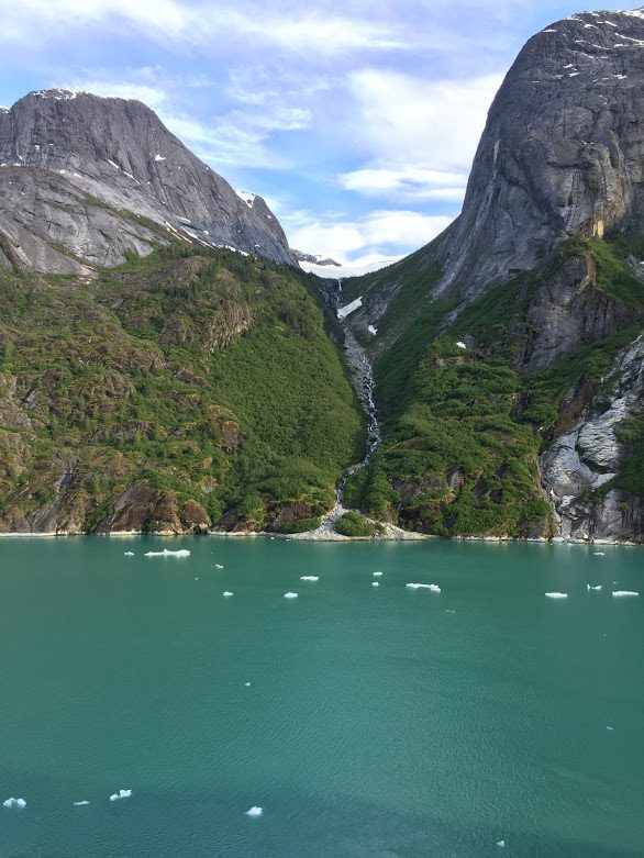 The Fast Ferry takes you through fjords from Skagway to Haines and back