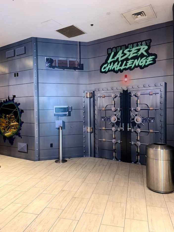 Bank Heist laser maze