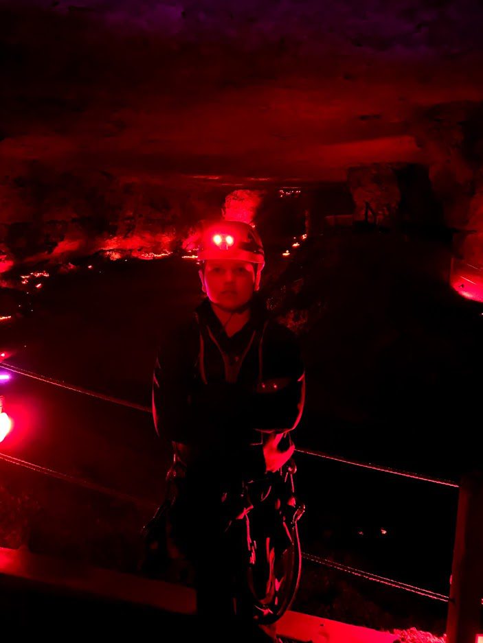 Zip line to hell