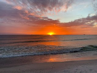 Sunset on Anna Maria Island Beach