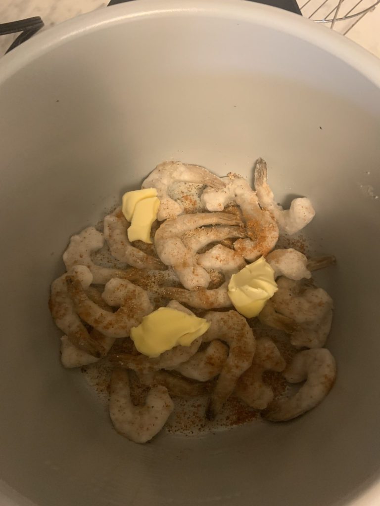 Add 4 Tablespoons of butter