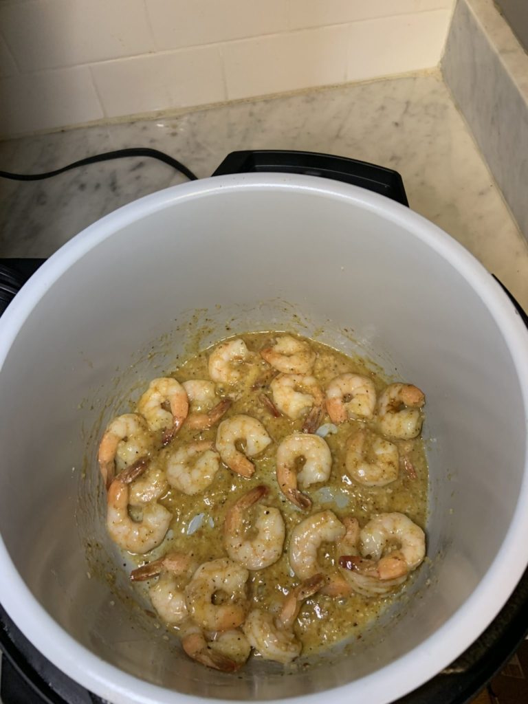 Combine the sauce ingredients and cook for 5 minutes
