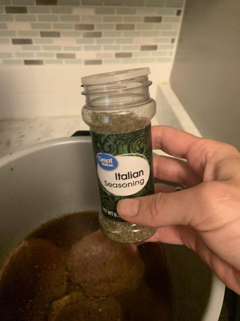 Add Italian Seasoning