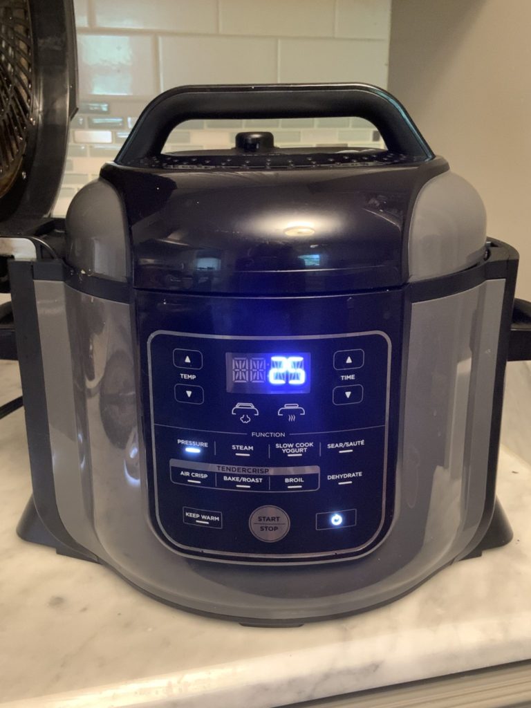 Pressure cook the Italian beef sandwich meat on high for 25 minutes