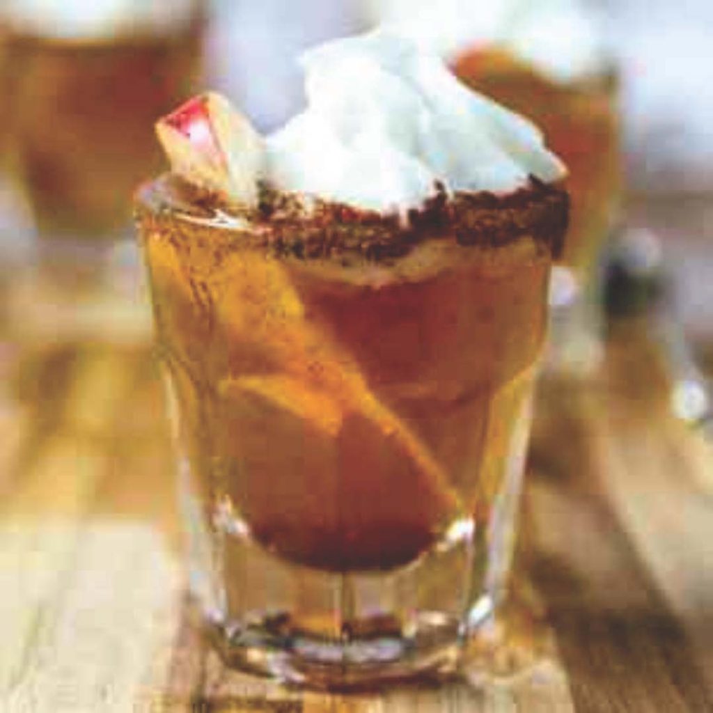 Apple pie shooters