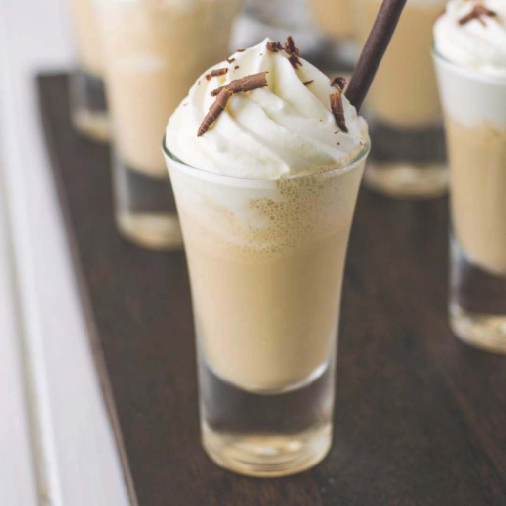 Irish coffee milkshake