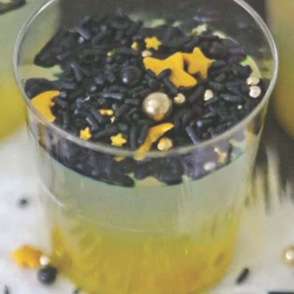 New Years Eve Shots Recipe for Champagne Jello shots