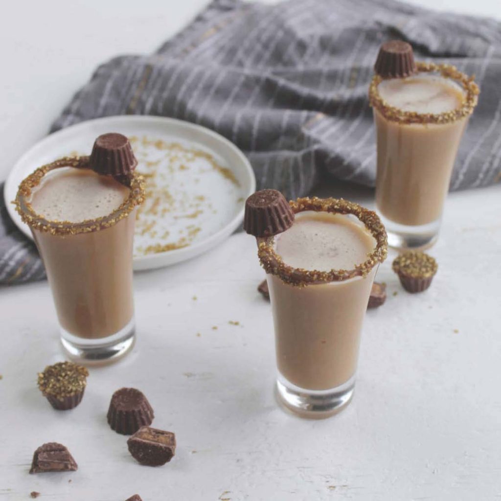Skrewball Whiskey Peanut Butter Cup shot