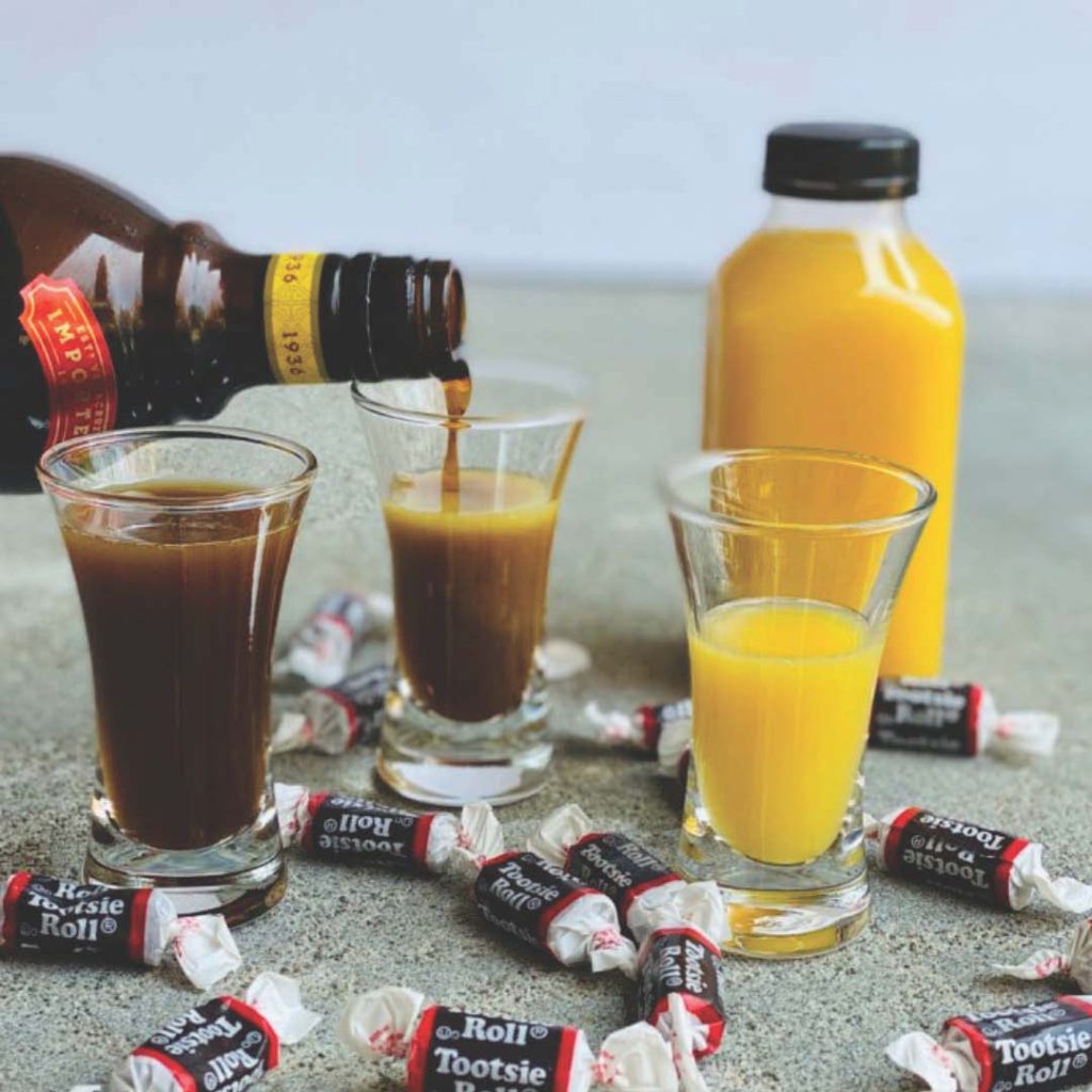 Tootsie Roll shot