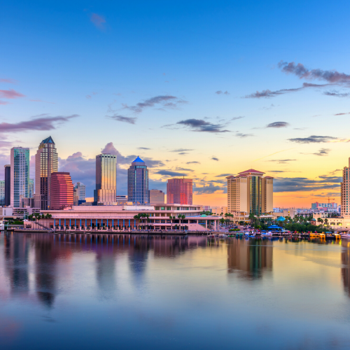 Tampa Florida city view