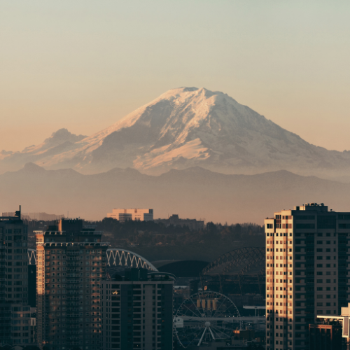 Mount Rainer from Seattle WA
